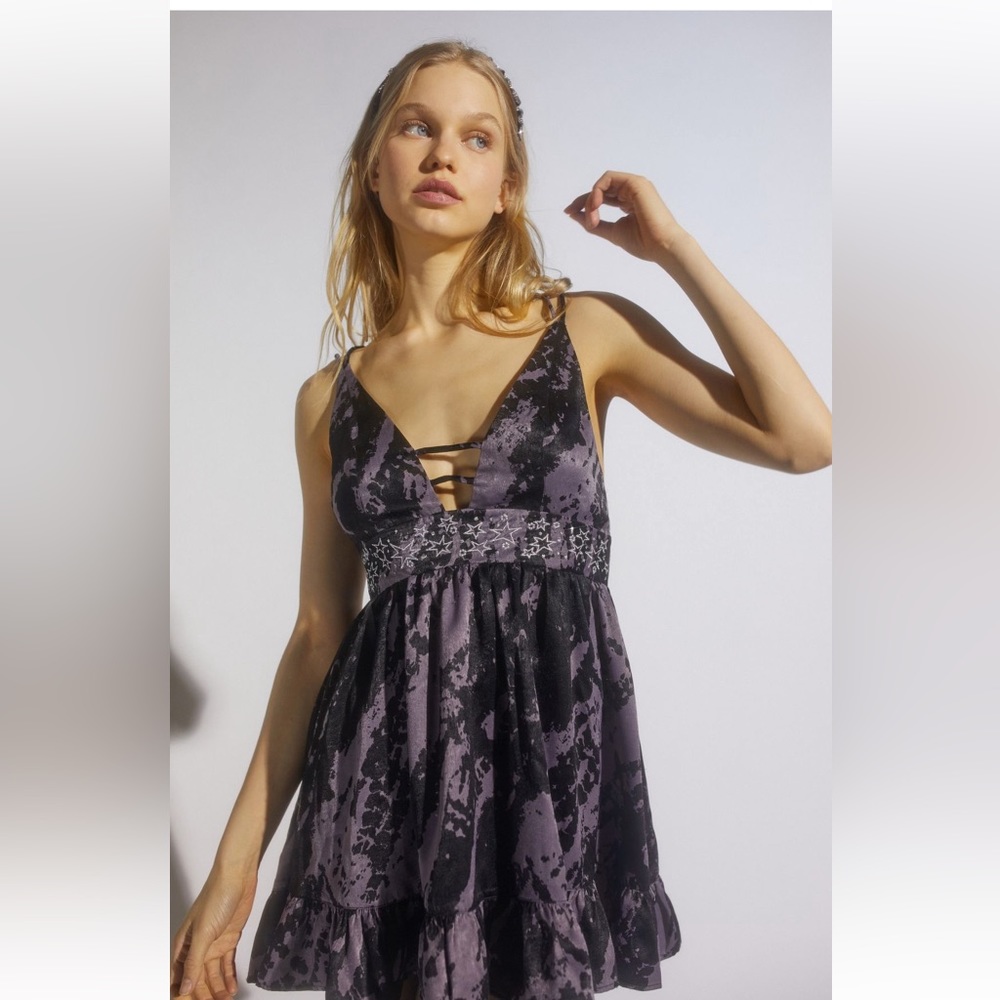 UO Naomi Strappy Mini Dress NWT